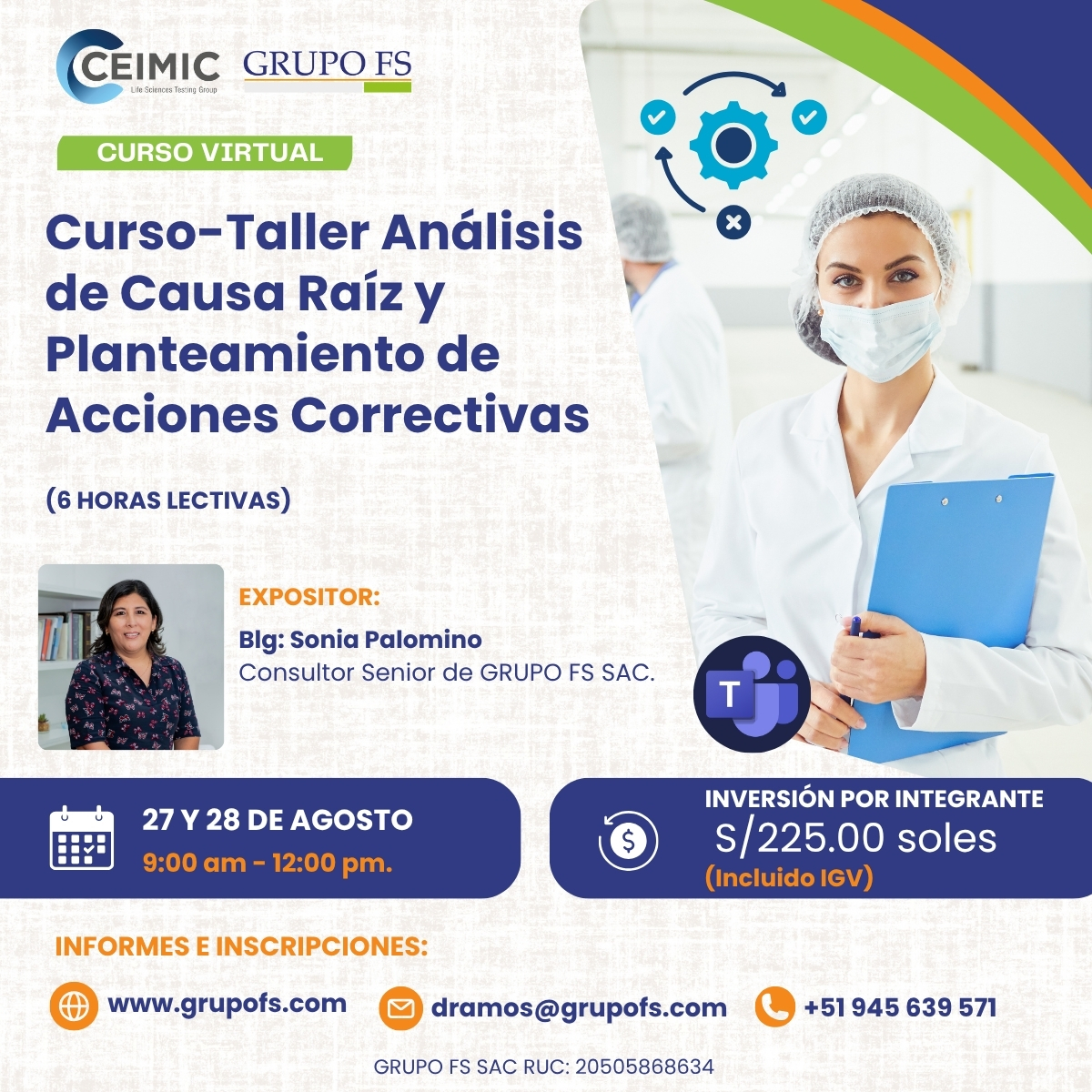  ANÁLISIS DE CAUSA RAÍZ Y PLANTEAMIENTO DE ACCIONES CORRECTIVAS